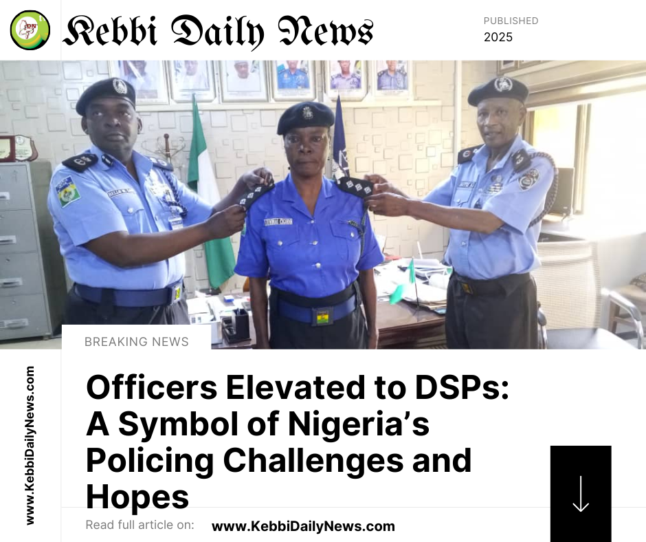 Officers Elevated to DSPs: A Symbol of Nigeria’s Policing Challenges and Hopes