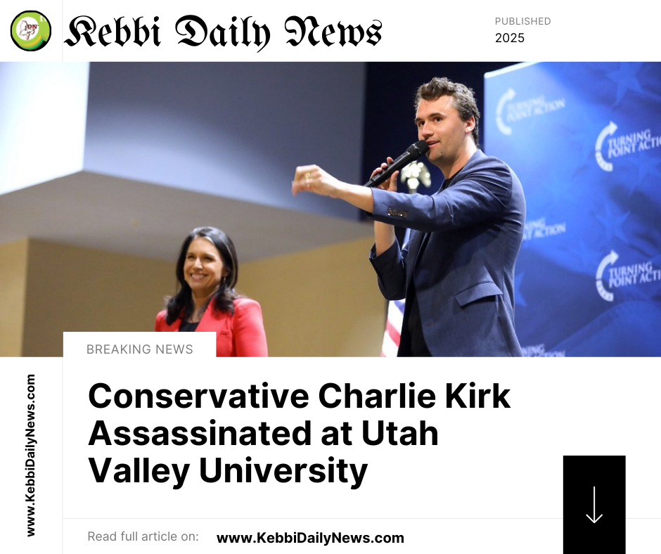 Conservative Charlie Kirk Assassinated at Utah Valley University